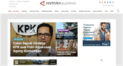 Desktop Screenshot of antarasulteng.com